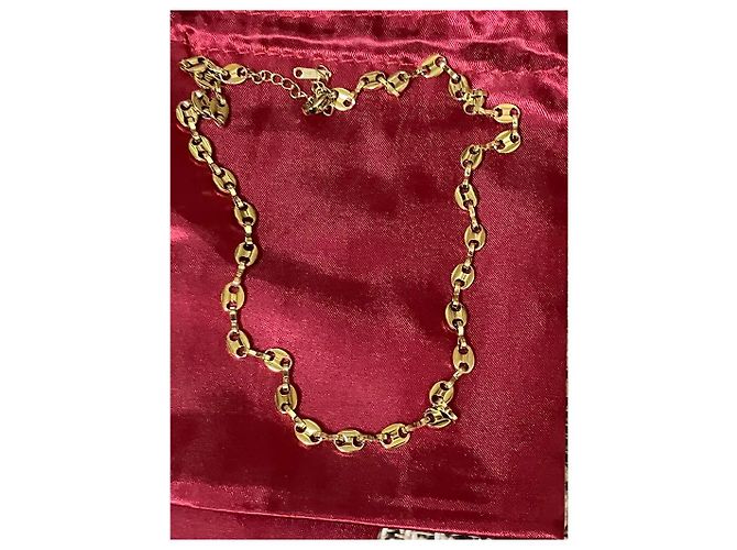 Autre Marque Collana a Catena Horsebit Dorata D'oro - vista 6