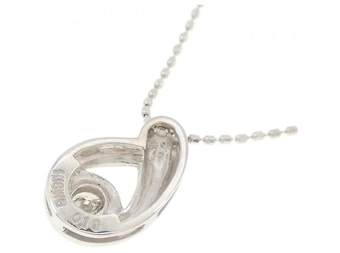 Autre Marque Collana in oro bianco Au750 e diamanti Argento - vista 4