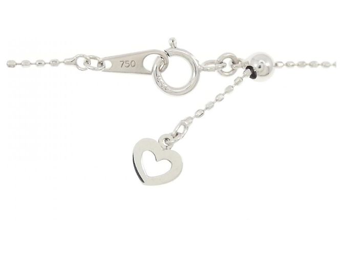 Autre Marque Collana in oro bianco Au750 e diamanti Argento - vista 5