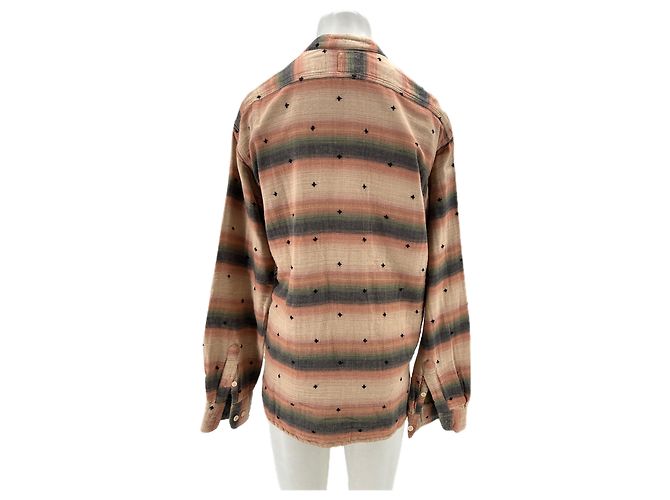 Autre Marque Camisa BSBEE de algodón marrón Talla S Castaño - vista 2