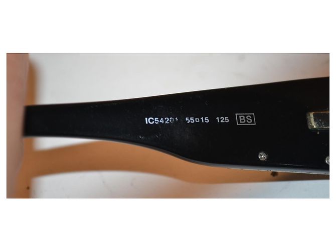 Iceberg IC5420 Black Rectangular Sunglasses - view 7