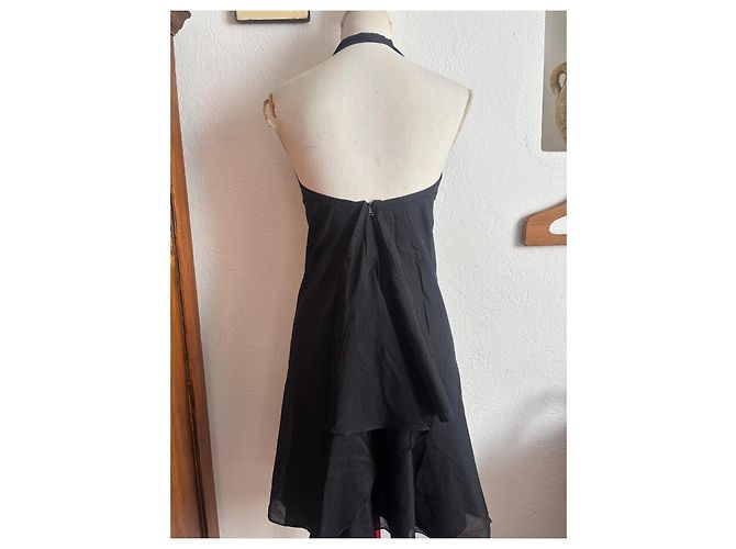 Prada Vestido de verano de algodón negro - vista 3