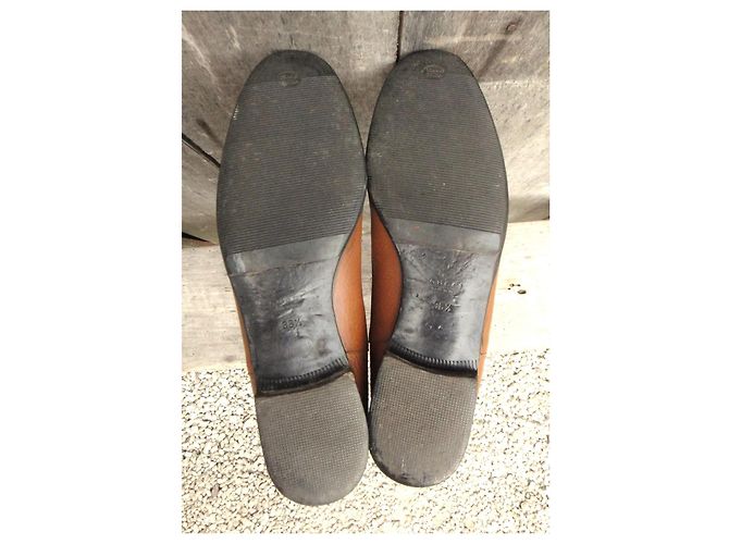 Gucci Botas Altas de Cuero Marrón Castaño - vista 5