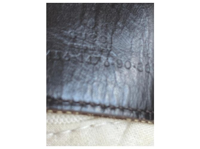 Cintura Gucci GG Supreme e Bambù Marrone Monogramma - vista 5