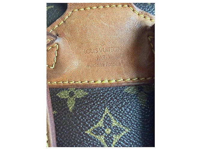 Louis Vuitton Montsouris GM Zaino Monogram Marrone - vista 16