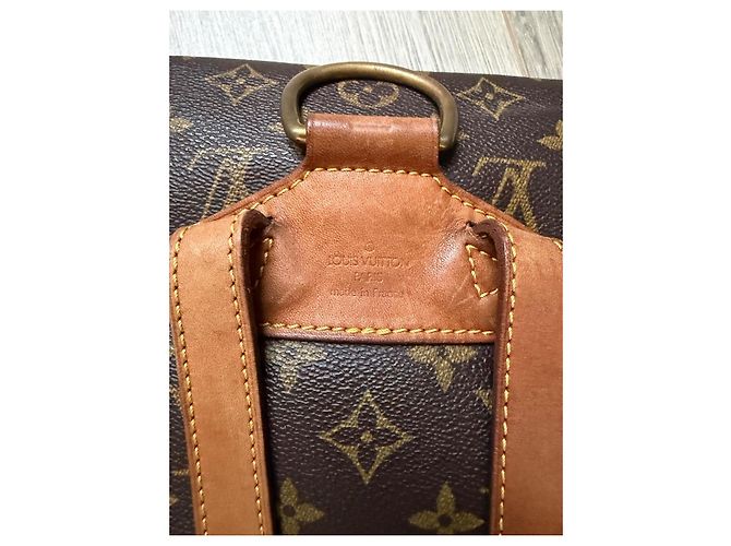 Louis Vuitton Montsouris GM Zaino Monogram Marrone - vista 6