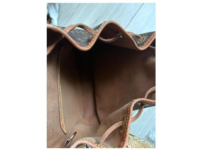 Louis Vuitton Montsouris GM Zaino Monogram Marrone - vista 8
