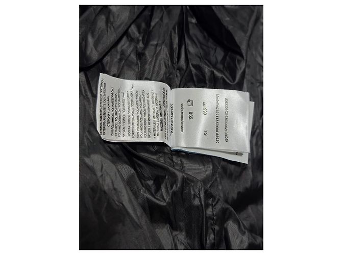 Moncler Olargues Chaqueta Acolchada con Capucha Negra Talla 3 XL - vista 12