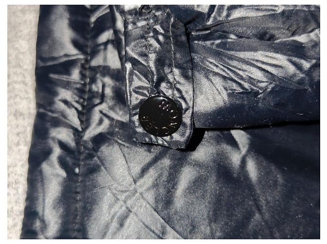 Moncler Olargues Chaqueta Acolchada con Capucha Negra Talla 3 XL - vista 17