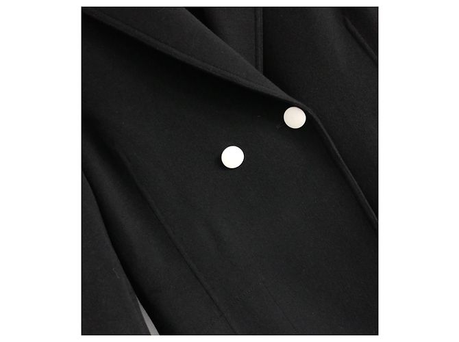 Joseph Wolle-Kaschmir Blazer Doppelrevers Schwarz - Ansicht 3