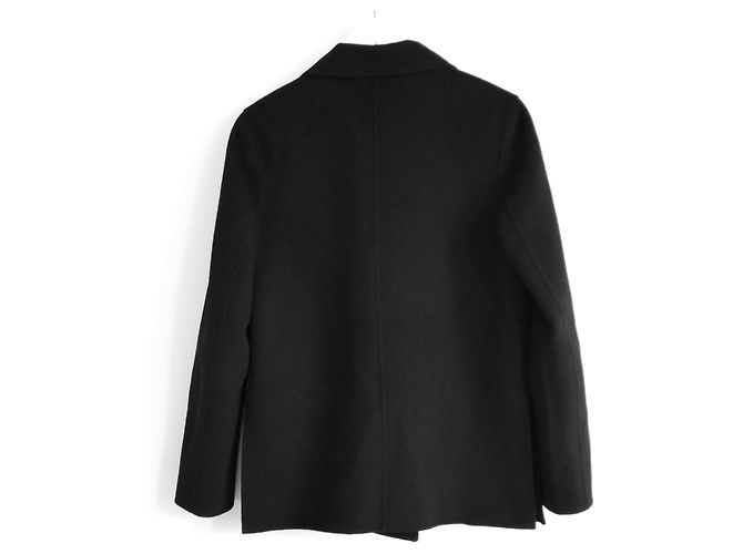 Joseph Wolle-Kaschmir Blazer Doppelrevers Schwarz - Ansicht 7