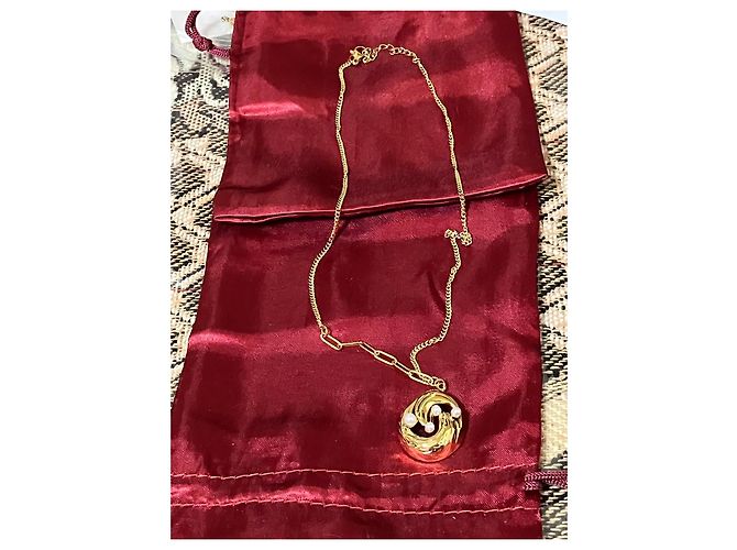 Autre Marque Collana dorata con perle e pendente D'oro - vista 11