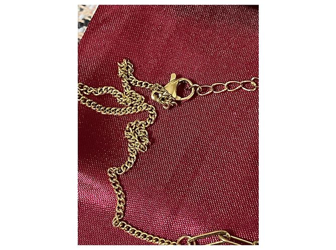Autre Marque Collana dorata con perle e pendente D'oro - vista 6
