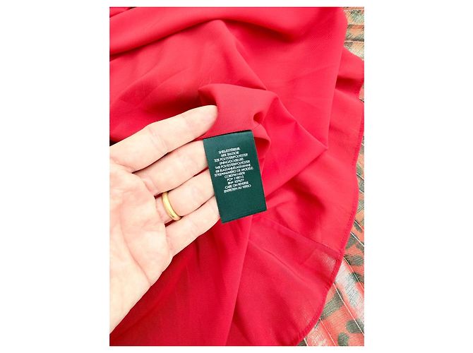 Alice + Olivia Gonna maxi plissettata leopardata Fall 2018 Rosso Stampa leopardo - vista 8
