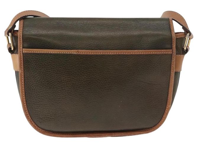 Céline Borsa a Spalla CELINE in Pelle Verde Oro Auth 183117 D'oro - vista 2