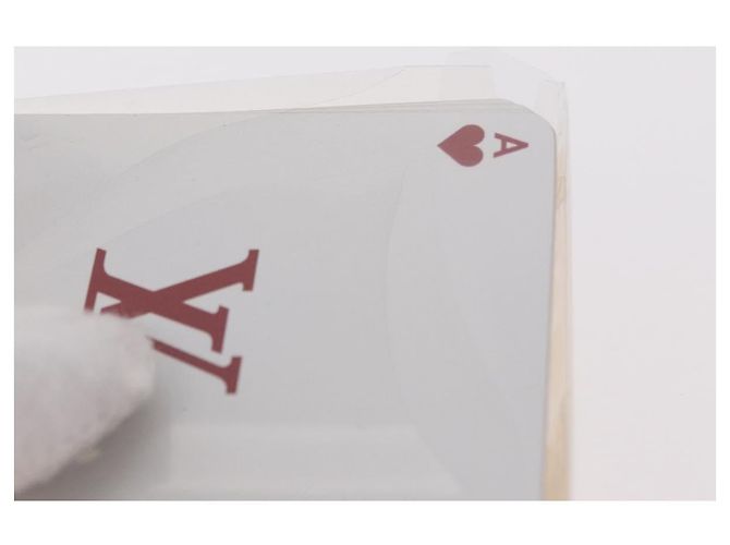 Carte da Gioco LOUIS VUITTON Multicolor Black White LV Auth 184279M Nero Bianco - vista 6