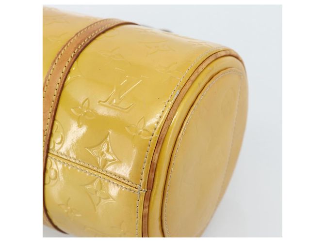LOUIS VUITTON Monogram Vernis Bedford Hand Bag Beige M91006 LV Auth 184175 - view 16