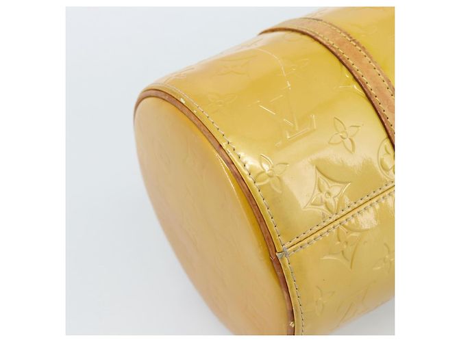 LOUIS VUITTON Monogram Vernis Bedford Hand Bag Beige M91006 LV Auth 184175 - view 17