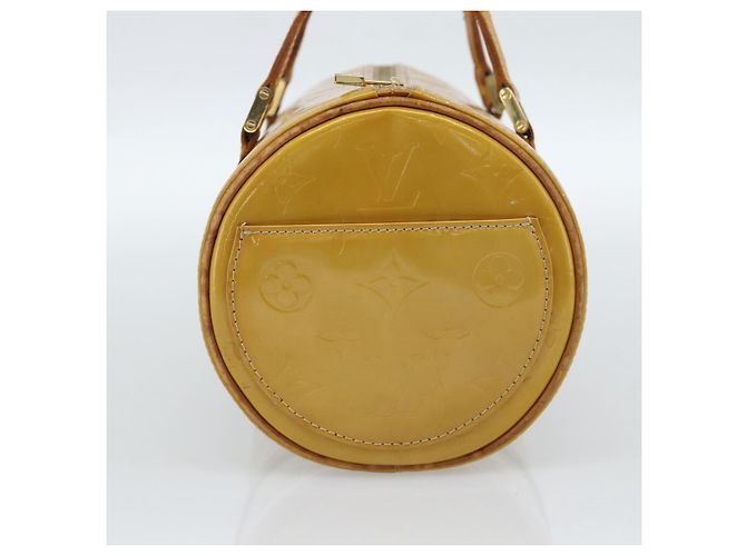 LOUIS VUITTON Monogram Vernis Bedford Hand Bag Beige M91006 LV Auth 184175 - view 3