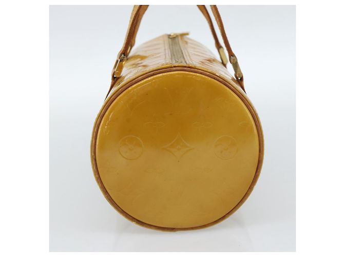 LOUIS VUITTON Monogram Vernis Bedford Hand Bag Beige M91006 LV Auth 184175 - view 4