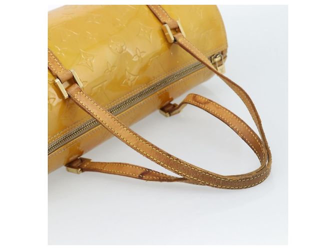 LOUIS VUITTON Monogram Vernis Bedford Hand Bag Beige M91006 LV Auth 184175 - view 7