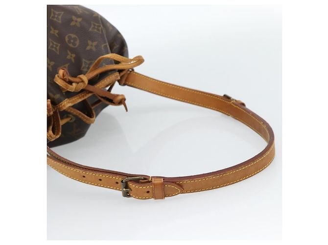 LOUIS VUITTON Borsa a Spalla Monogram Petit Noe M42226 LV Auth 183176 Monogramma - vista 7
