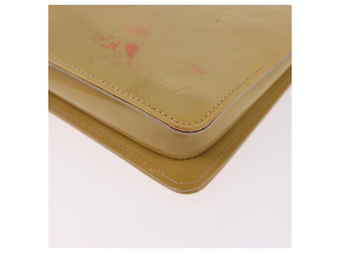 LOUIS VUITTON Monogram Vernis Lexington Pouch Beige M91010 LV Auth 184312 - vista 15
