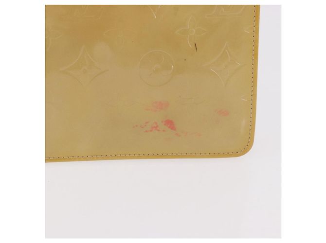 LOUIS VUITTON Monogram Vernis Lexington Pouch Beige M91010 LV Auth 184312 - vista 2