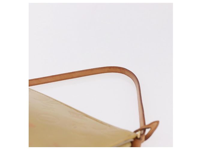 LOUIS VUITTON Monogram Vernis Lexington Pouch Beige M91010 LV Auth 184312 - vista 9