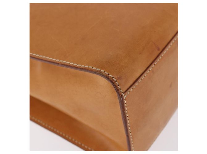 Céline CELINE Handtasche Leder Braun Silber Auth 183890 - Ansicht 16