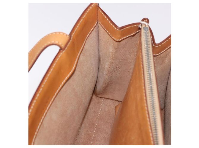 Céline CELINE Handtasche Leder Braun Silber Auth 183890 - Ansicht 19