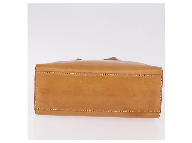 Céline CELINE Handtasche Leder Braun Silber Auth 183890 - Ansicht 6