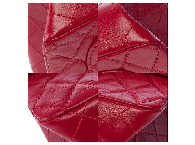 Mademoiselle Borsa CHANEL 2.55 in Pelle Rossa - 103635 Rosso - vista 12