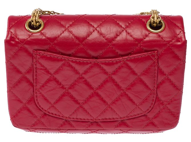 Mademoiselle Borsa CHANEL 2.55 in Pelle Rossa - 103635 Rosso - vista 4