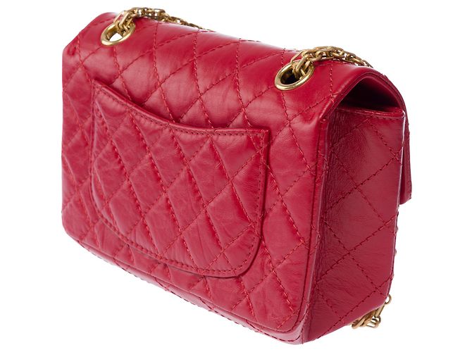 Mademoiselle Borsa CHANEL 2.55 in Pelle Rossa - 103635 Rosso - vista 6
