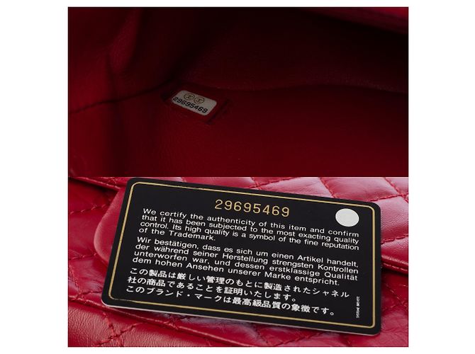 Mademoiselle Borsa CHANEL 2.55 in Pelle Rossa - 103635 Rosso - vista 8