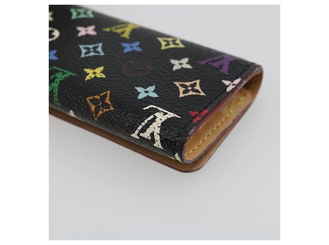 LOUIS VUITTON Monogram Multicolor Multicles 4 Key Case Black M93732 Auth 182702 Nero - vista 15