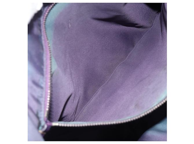 Borsa Tote PRADA in nylon viola argento Auth 183451 Porpora - vista 24
