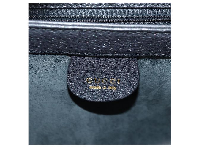 Borsa a mano GUCCI Bamboo in pelle 2way Grigio Oro 000 926 0175 Auth am11676V - vista 24