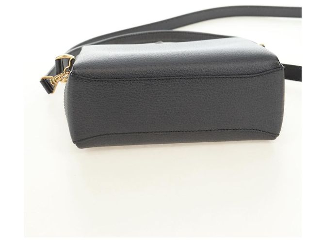 Borsa a mano GUCCI Bamboo in pelle 2way Grigio Oro 000 926 0175 Auth am11676V - vista 5