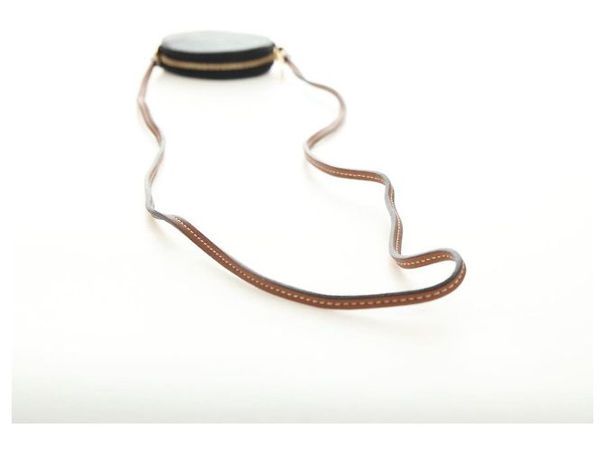 Céline CELINE Borsa a Spalla Macadam Canvas Triomphe PVC Nero Oro Auth 181733M D'oro - vista 7