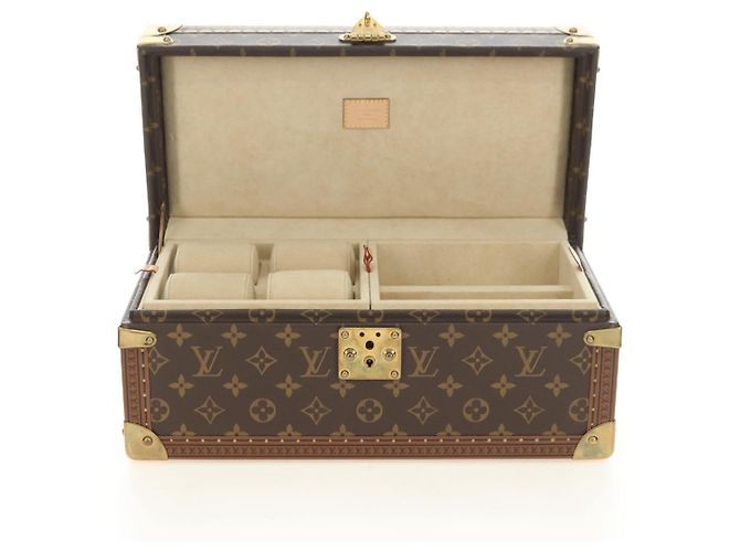 LOUIS VUITTON Monogram Coffret Accessoires Jewelry Box M20209 LV Auth 181867SV Monogramme - vue 19