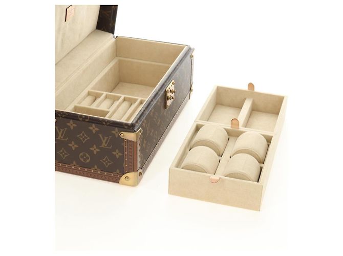 LOUIS VUITTON Monogram Coffret Accessoires Jewelry Box M20209 LV Auth 181867SV Monogramme - vue 23