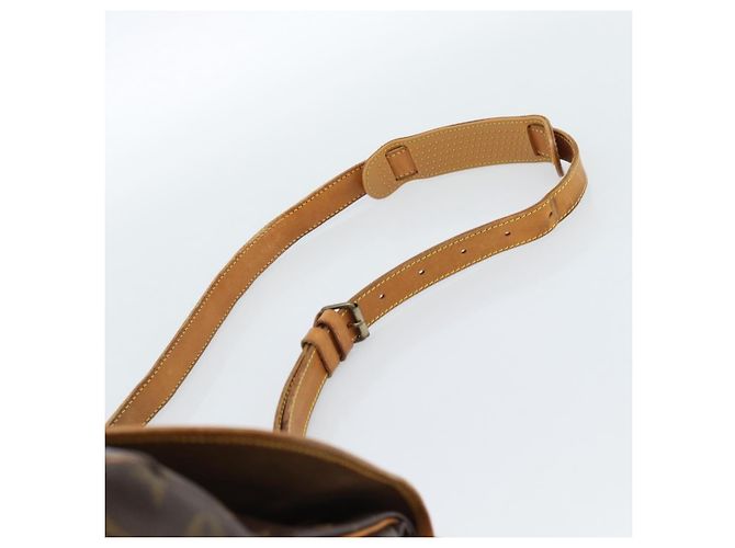 LOUIS VUITTON Borsa a Spalla Monogram Saumur 35 M42254 LV Auth ka4631 Monogramma - vista 14