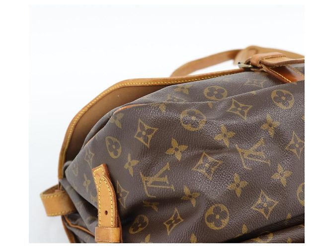 LOUIS VUITTON Borsa a Spalla Monogram Saumur 35 M42254 LV Auth ka4631 Monogramma - vista 16