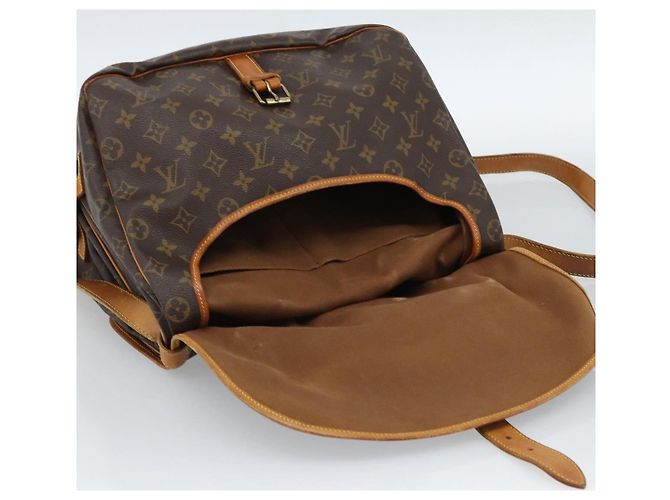 LOUIS VUITTON Borsa a Spalla Monogram Saumur 35 M42254 LV Auth ka4631 Monogramma - vista 26