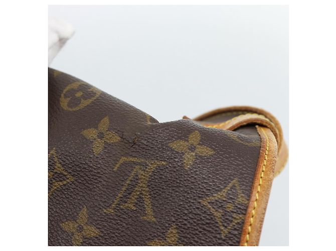 LOUIS VUITTON Borsa a Spalla Monogram Saumur 35 M42254 LV Auth ka4631 Monogramma - vista 3