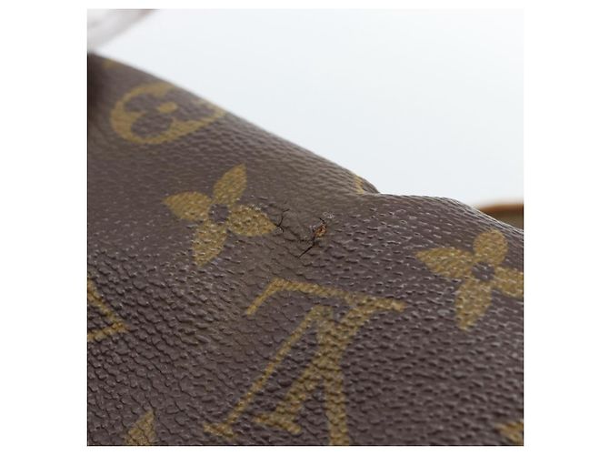 LOUIS VUITTON Borsa a Spalla Monogram Saumur 35 M42254 LV Auth ka4631 Monogramma - vista 4