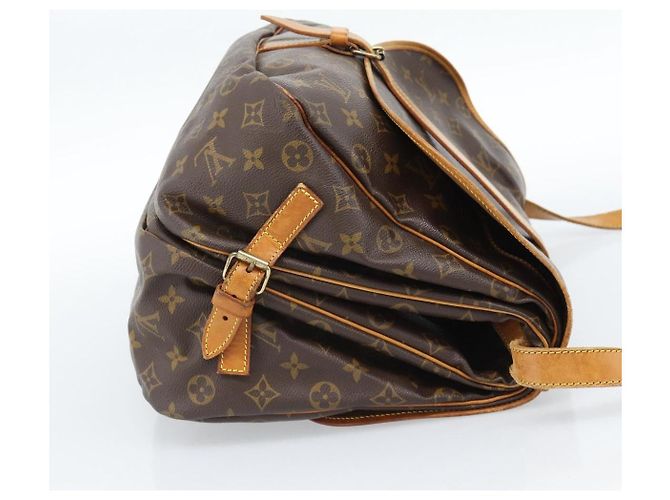 LOUIS VUITTON Borsa a Spalla Monogram Saumur 35 M42254 LV Auth ka4631 Monogramma - vista 6