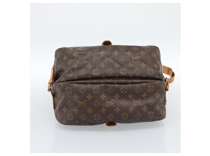 LOUIS VUITTON Borsa a Spalla Monogram Saumur 35 M42254 LV Auth ka4631 Monogramma - vista 7